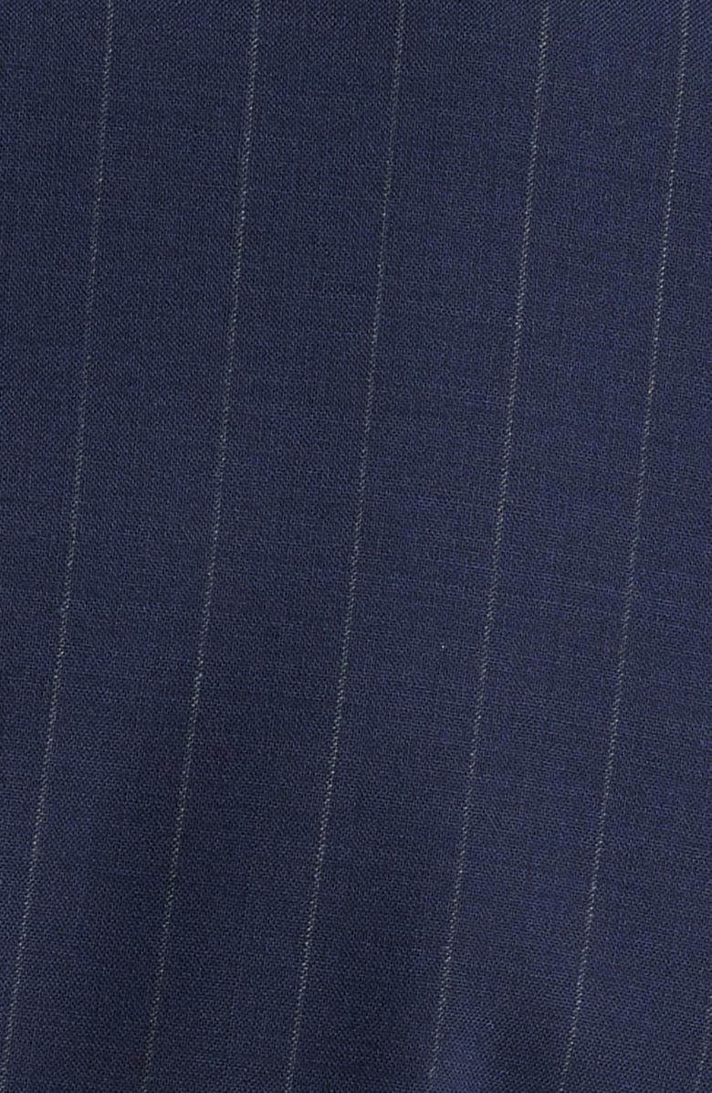 Theory Chambers Pinstripe Wool Blend Blazer, Alternate, color, Navy - G0f