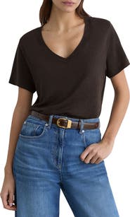 Reiss Lola Linen T-Shirt