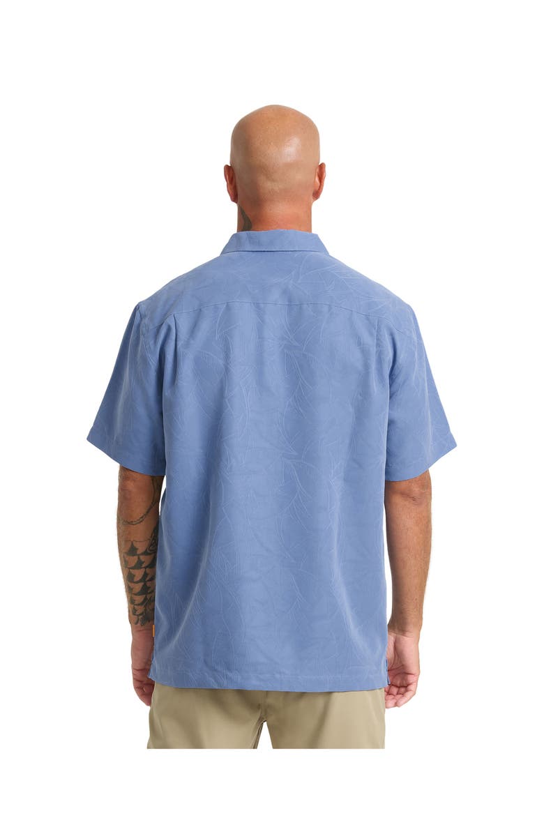 Quiksilver Waterman Island JungleShort Sleeve Shirt, Alternate, color, Riviera