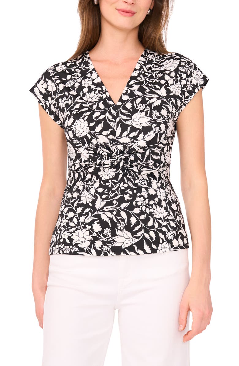 Vince Camuto Twist Knit Top, Main, color,