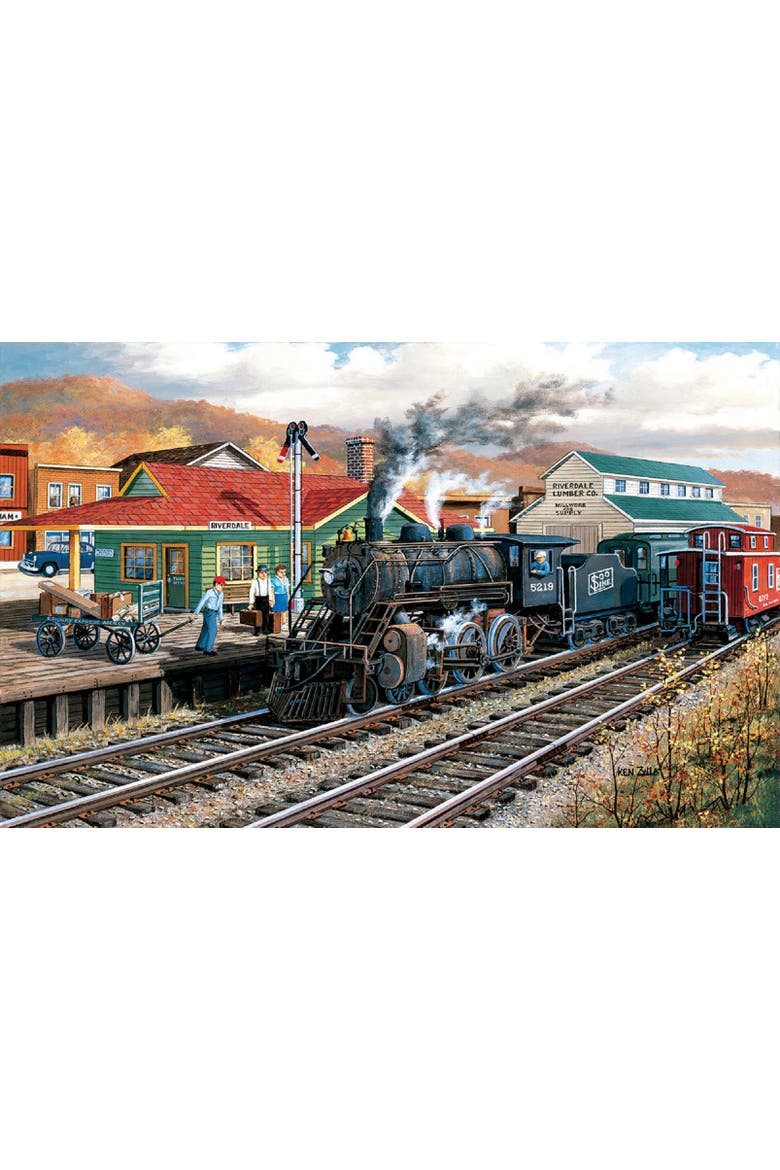 Memory Junction 300 piece Jigsaw Puzzle for Adults, Alternate, color, Multicolor