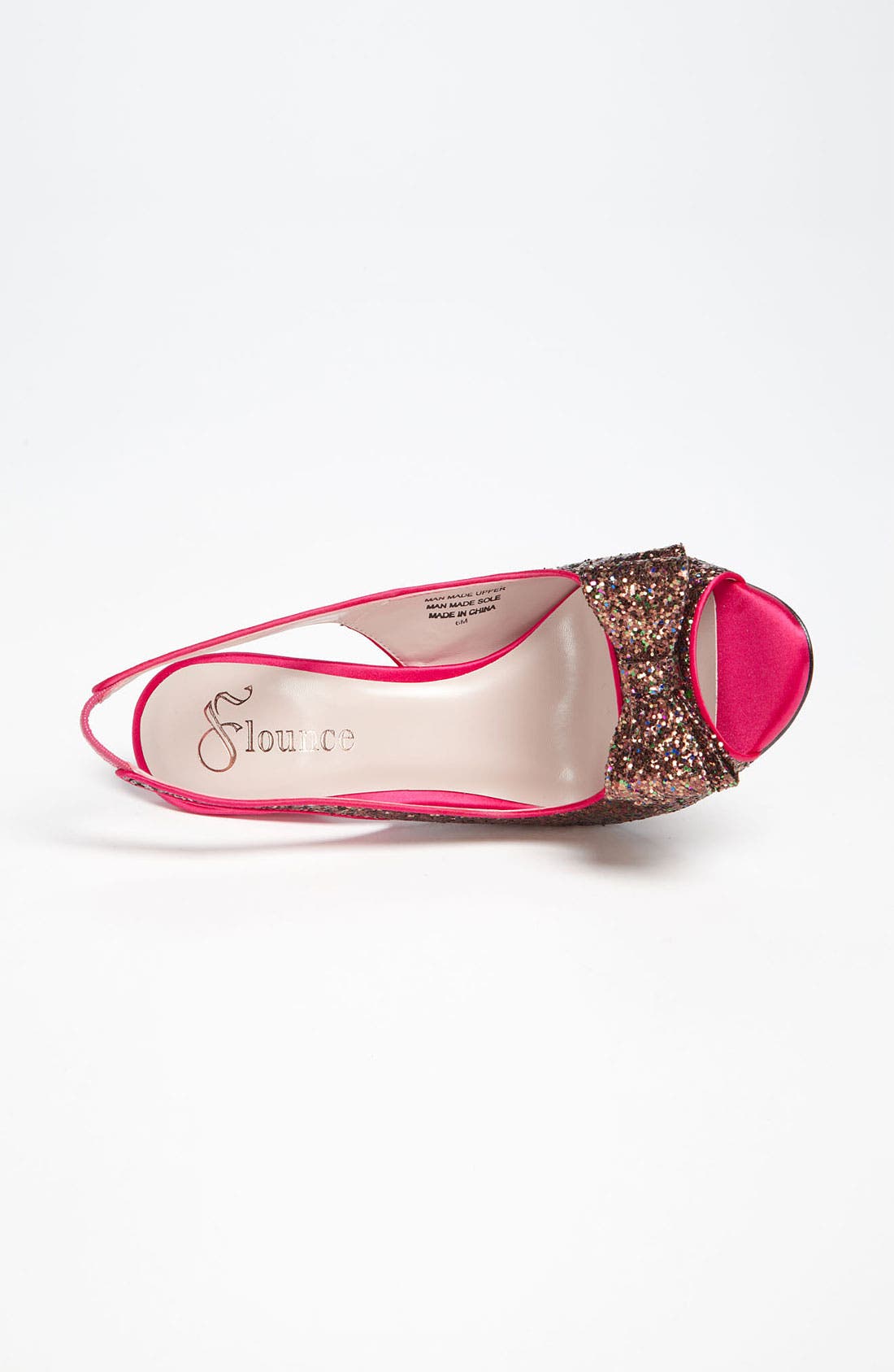 'Sparkle' Slingback, Alternate, color, MULTI FUCHSIA GLITTER