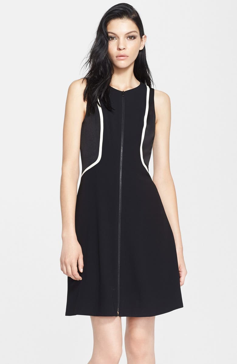 rag & bone 'Andrea' Front Zip Dress, Alternate, color, 