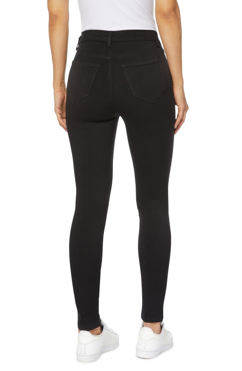 Kensie High Waist Skinny Jeans, Alternate, color, 