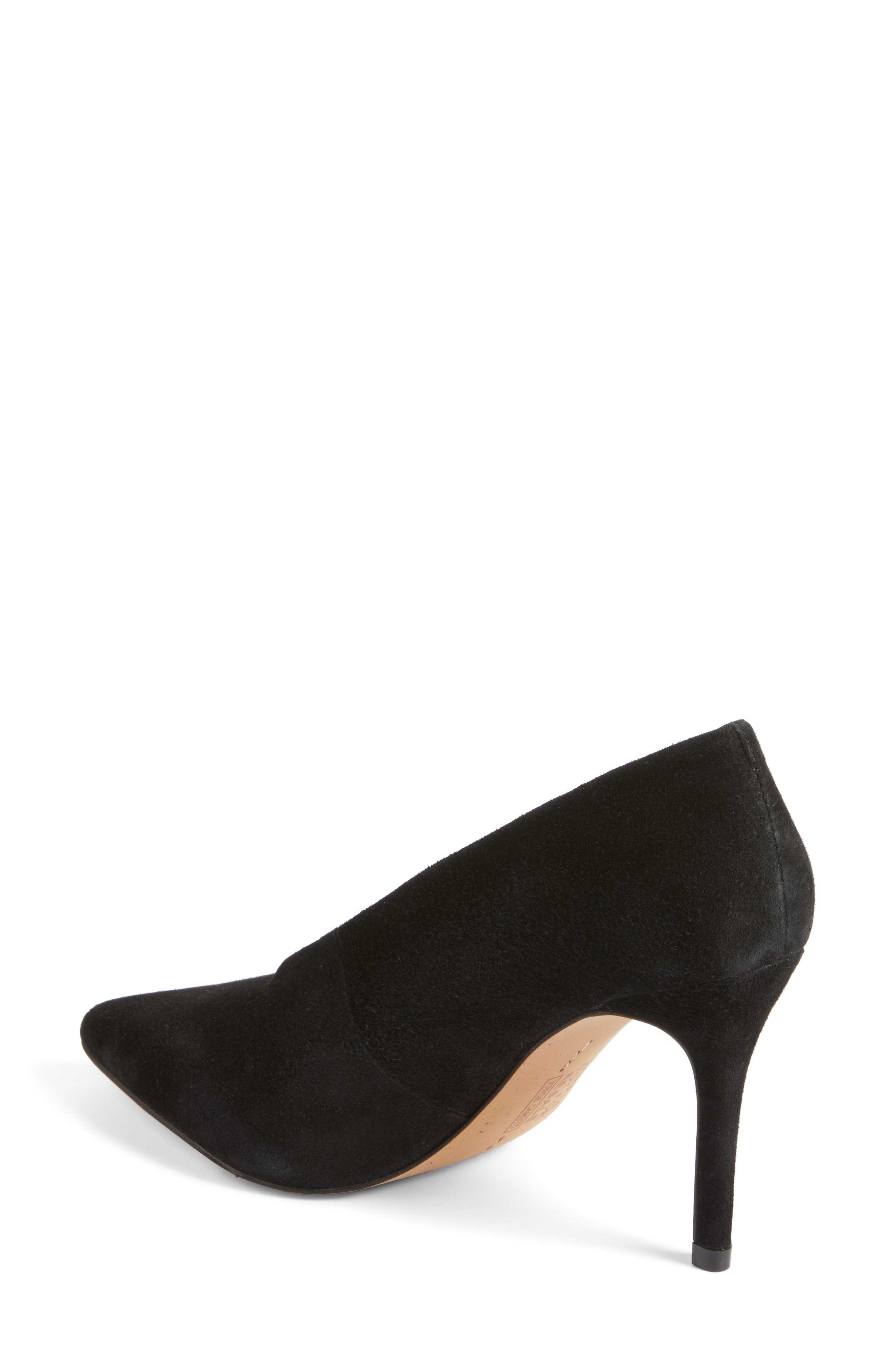 Ankia Suede Pump (Nordstrom Exclusive), Alternate, color, BLACK SUEDE