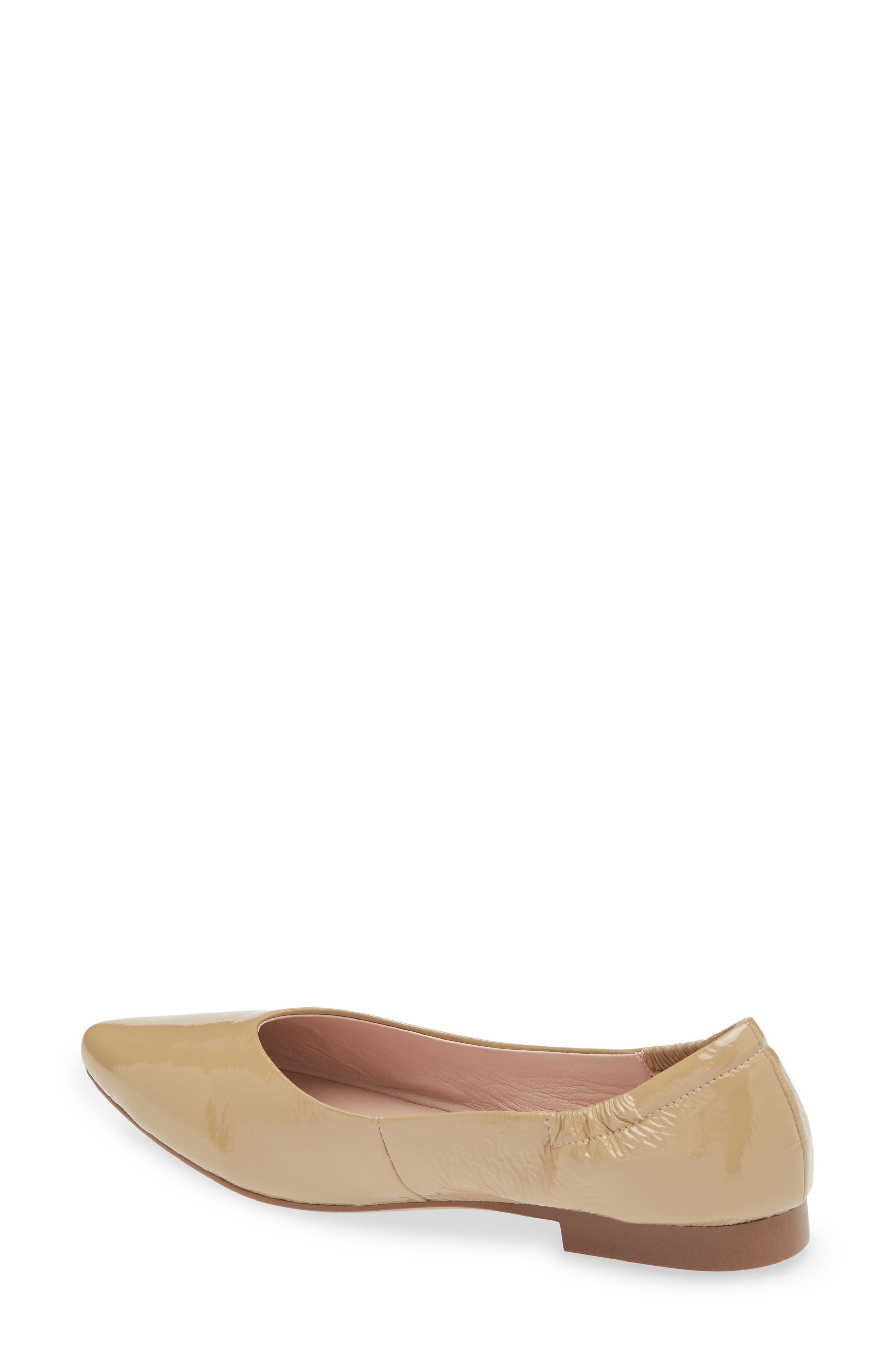 Cordani Mavis Pointed Toe Flat, Alternate, color, Creta