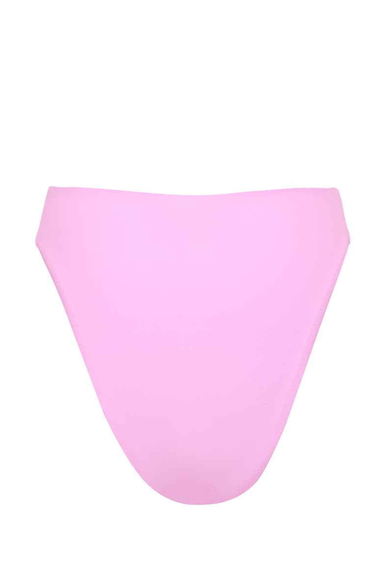 Vitals Kimmy High Waist Bikini Bottom, Alternate, color, Dolly Pink