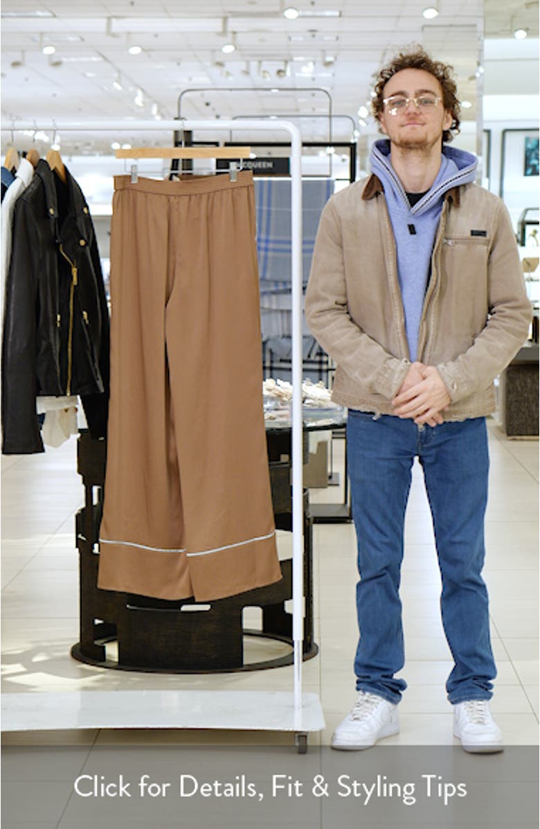 Tavia Satin Pants, sales video thumbnail