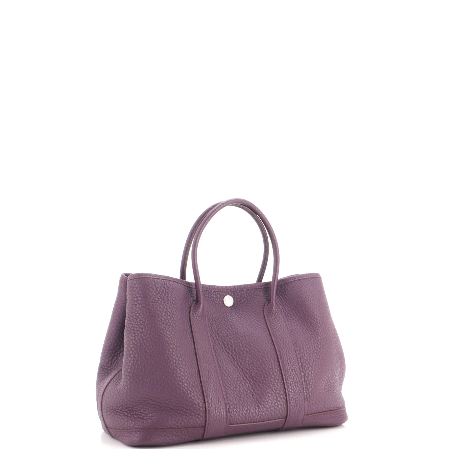 Garden Party Tote Leather 30, Alternate, color, Red