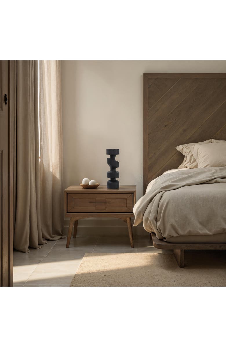 Renwil Beckton Wood Statue, Alternate, color,