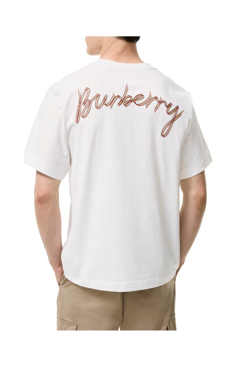 Logo Cotton T-shirt, Alternate, color, Chalk white