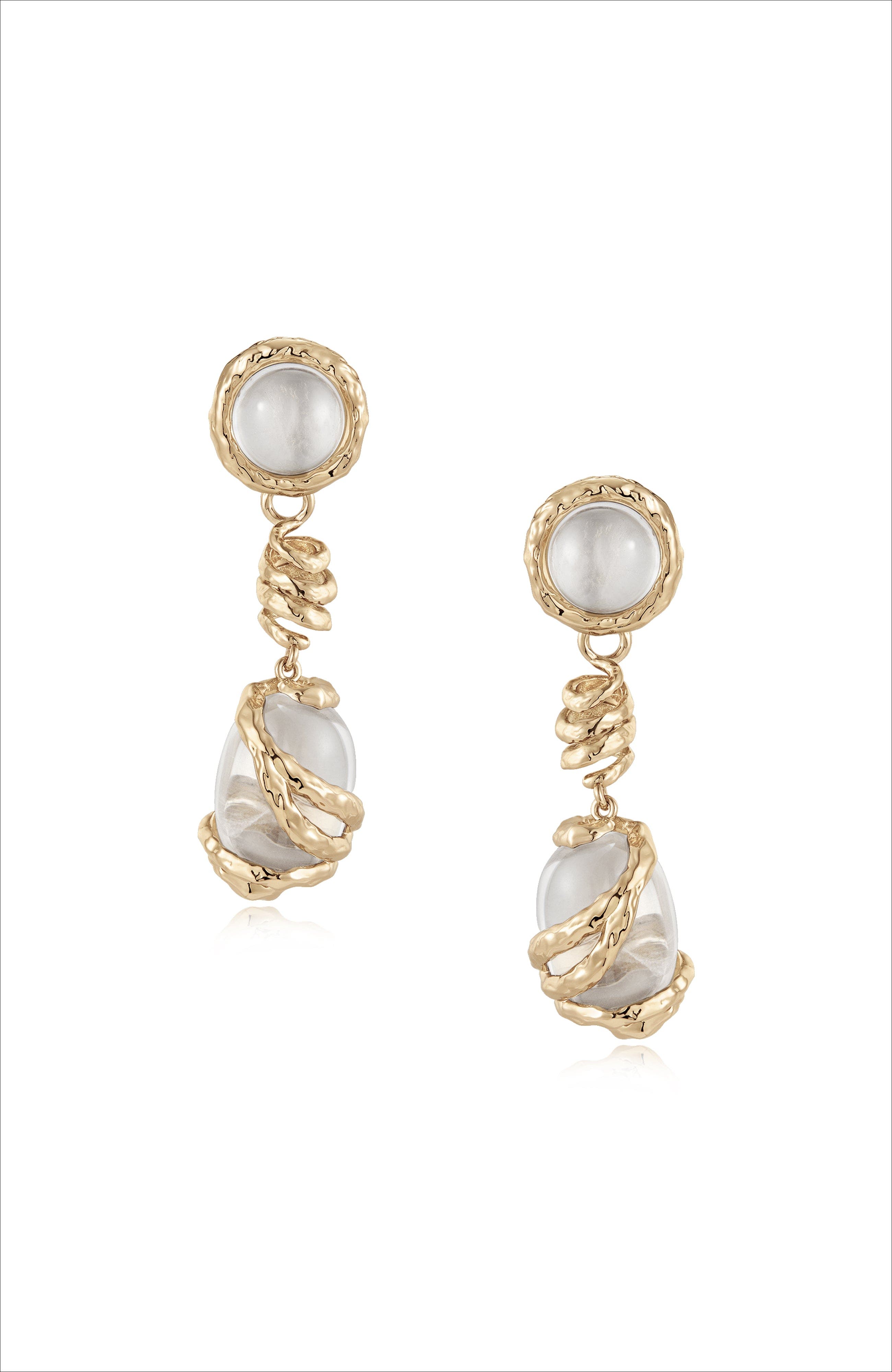 selected Gold & Crystal Clear