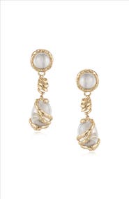 RETRO CHIC Aeolian Whispers Dangle Earrings
