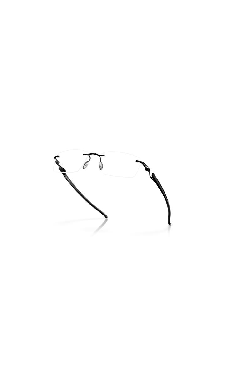 54mm Rectangle optical glasses, Alternate, color, Black