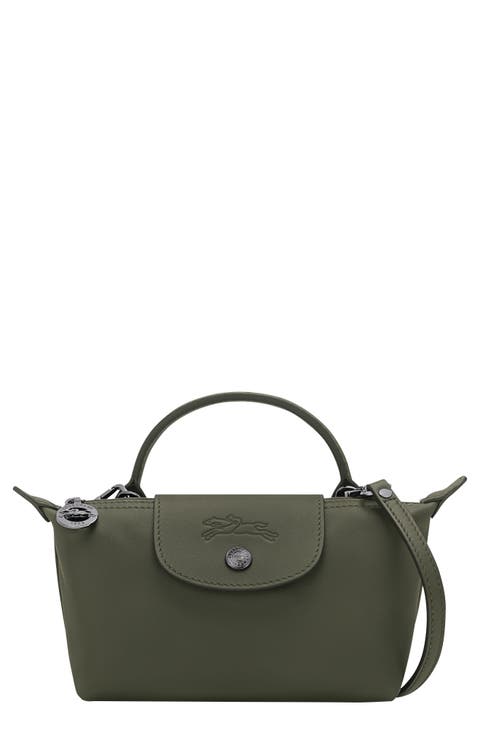 Extra Small Le Pliage Xtra Leather Clutch