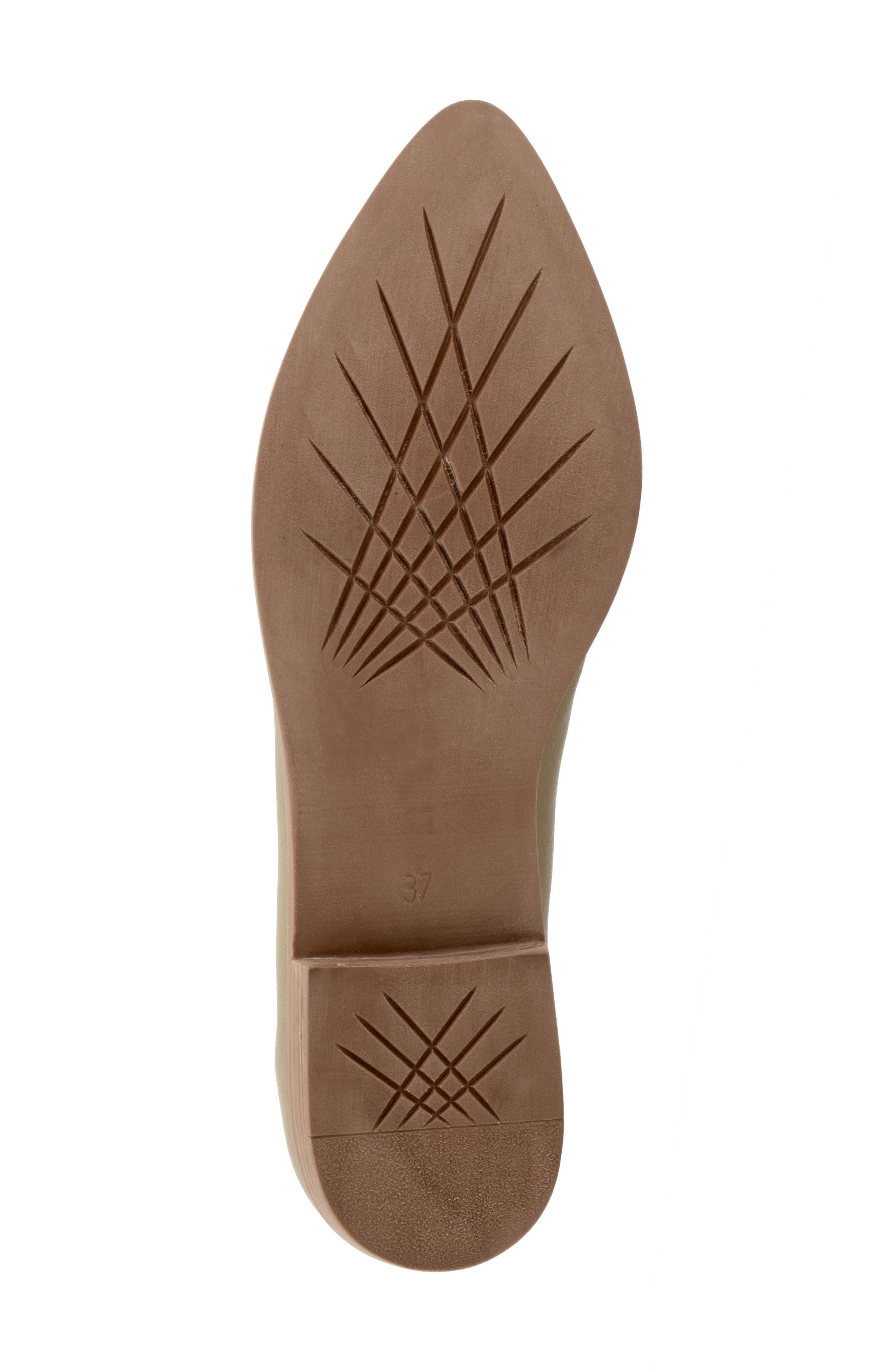 Berkley Pointed Toe Loafer, Alternate, color, SAGE