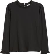 Caslon® Ruffle Detail Top