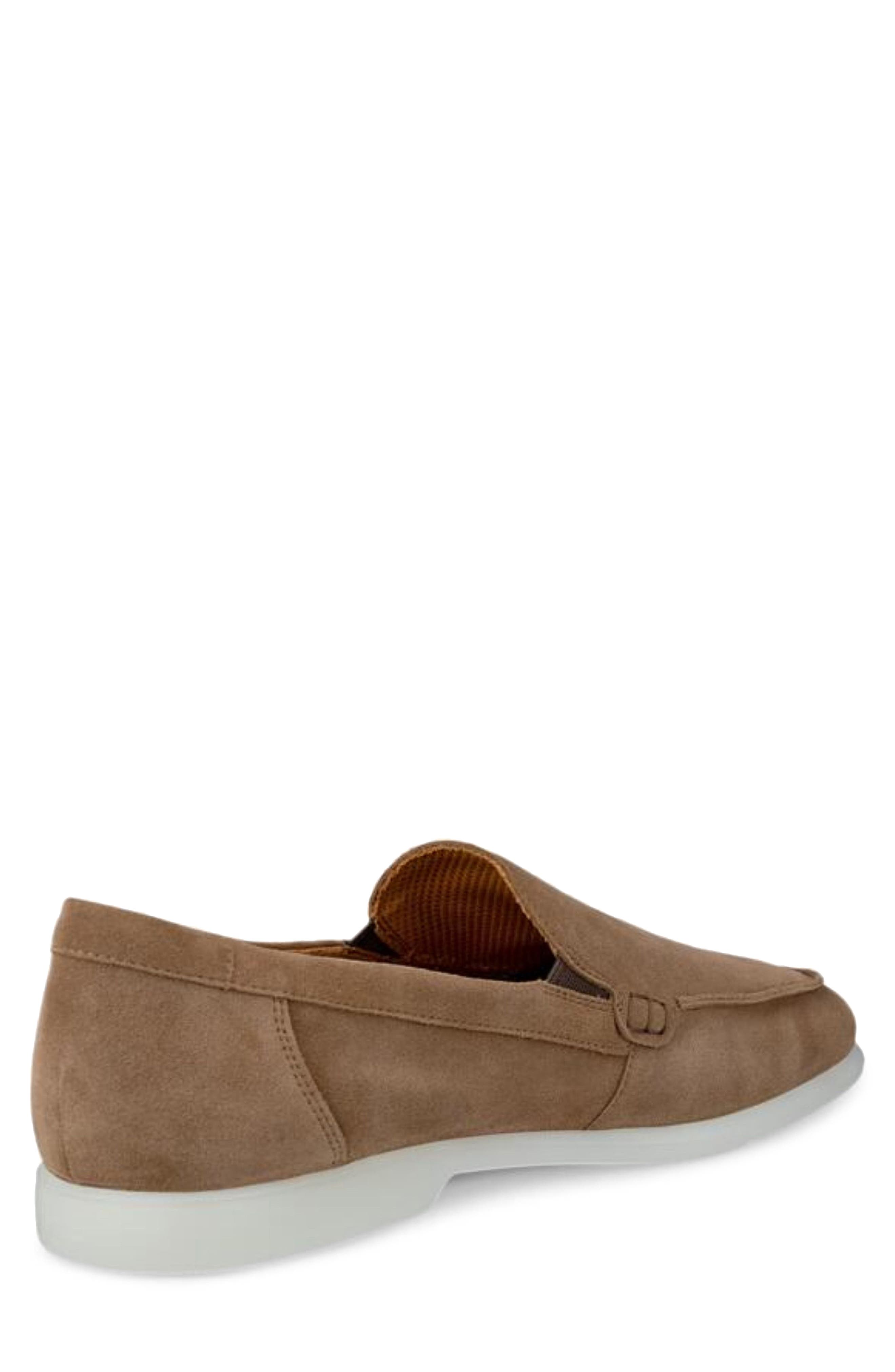 ECCO Metropole Verona Loafer, Alternate, color, Camel Nubuck