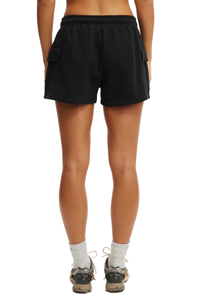 COTTON ON BODY Women's Active Plush Cargo Short, Alternate, color, 