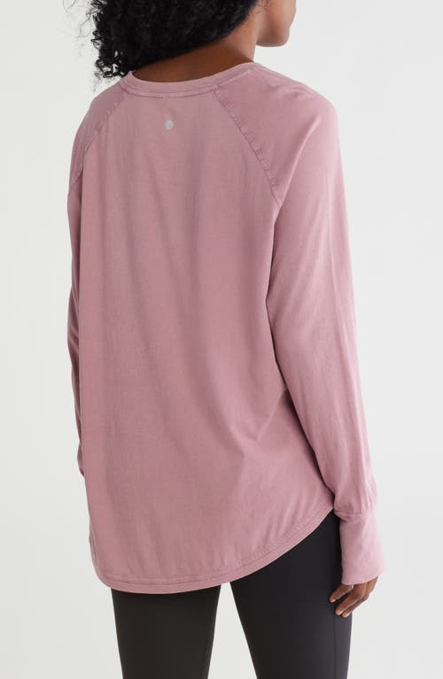 Z BY ZELLA Z BY ZELLA VINTAGE WASH RELAXED LONG SLEEVE 2.0 TEE