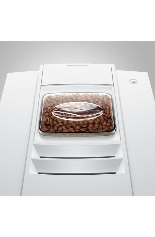 Jura E6 Fully Automatic Coffee Machine In White