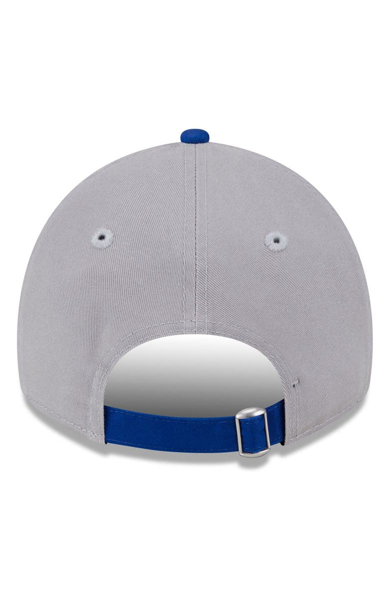 New Era Men's New Era  Gray New York Mets 2024 Batting Practice 9TWENTY Adjustable Hat, Alternate, color, 