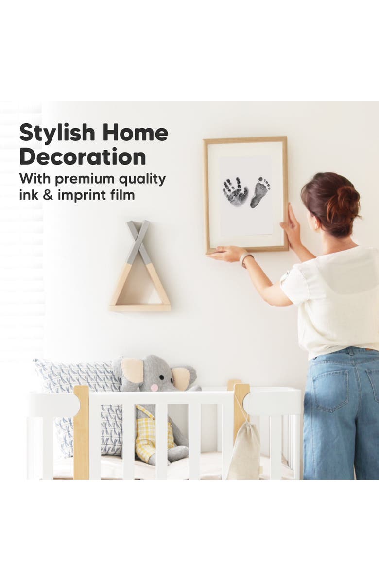 KeaBabies 4-Pack Inkless Ink Pads, Alternate, color, Jet Black