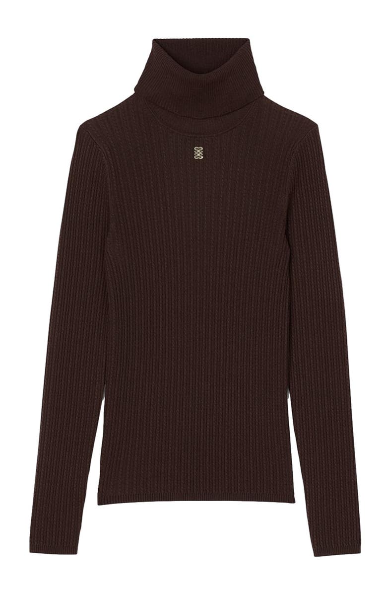 SANDRO Turtleneck sweater, Alternate, color, 