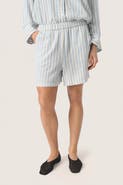 Soaked in Luxury Belira Wide Leg Elastic Waist Shorts