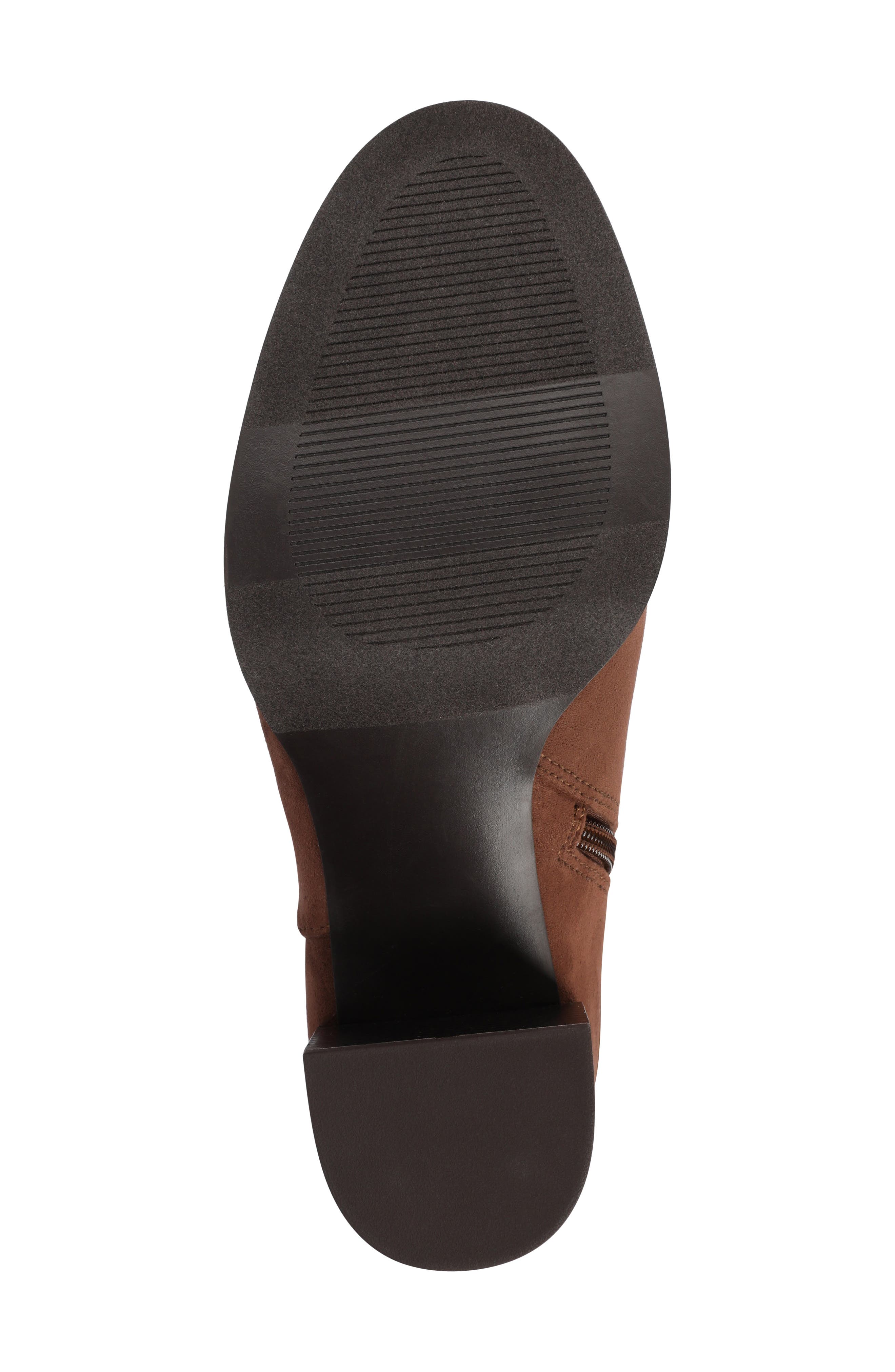 Fernanda Ruched Boot, Alternate, color, CHOCOLATE SUEDE