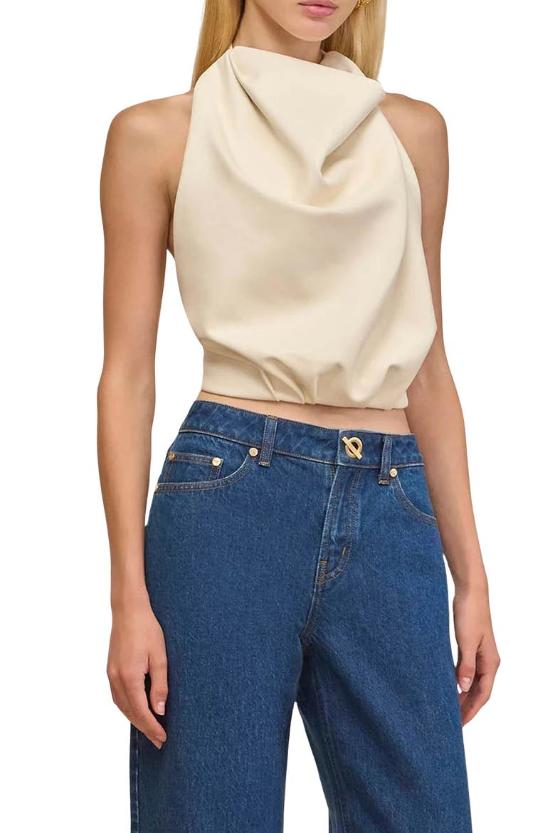 Adrienne Halter Top, Main, color, SEASHELL