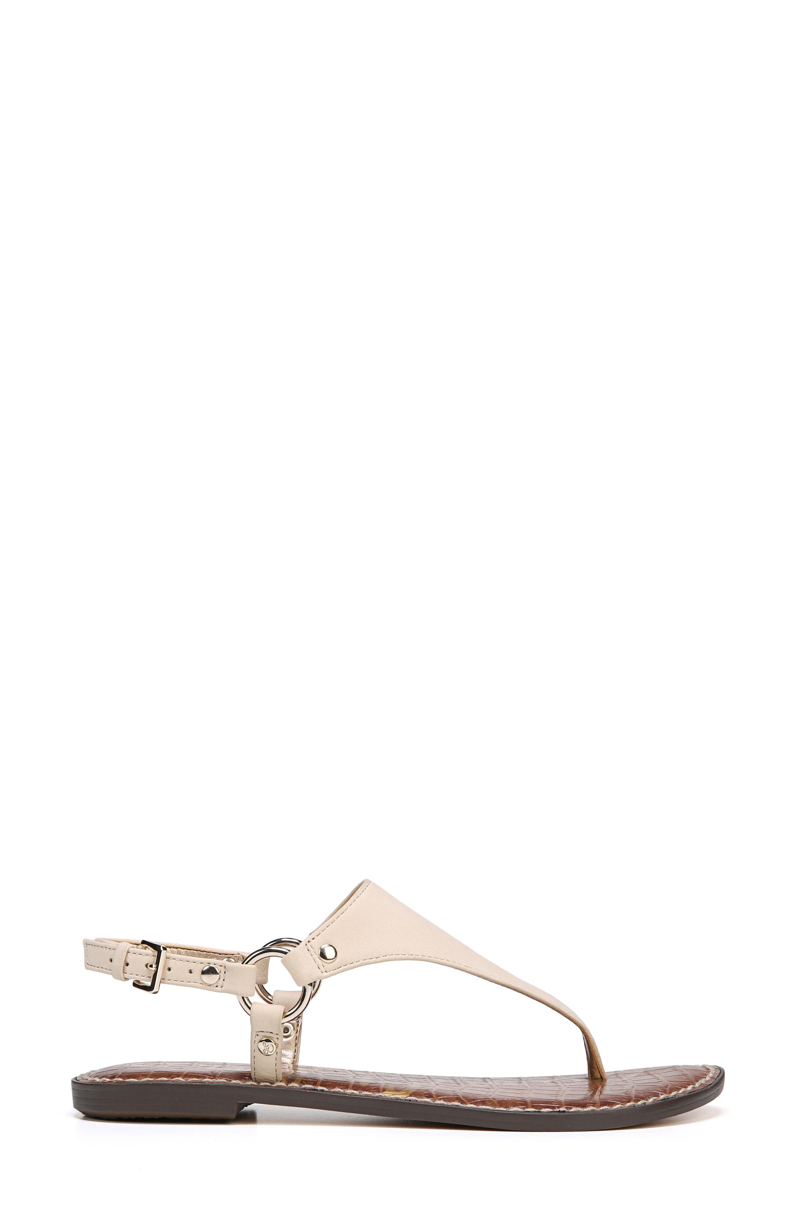 Greta Sandal, Alternate, color, SUMMER SAND LEATHER