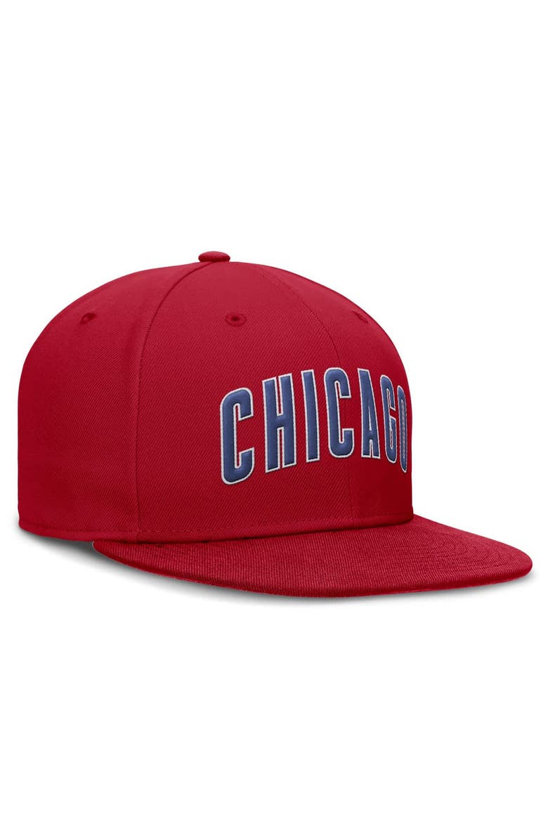 Nike Men's Nike Red Chicago Cubs True Performance Fitted Hat, Alternate, color, Red