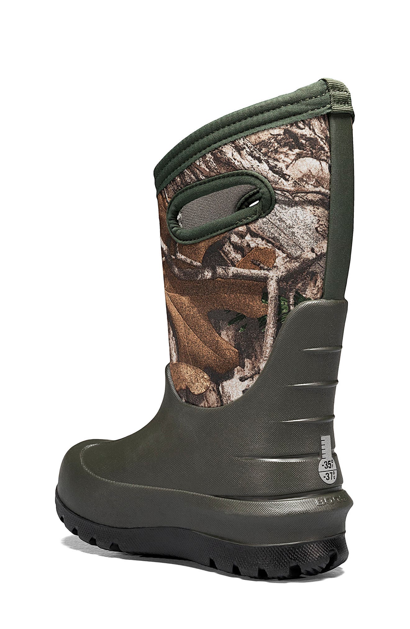 Bogs Kids' Neo-Classic Insulated Waterproof Boot, Alternate, color, Dark Green