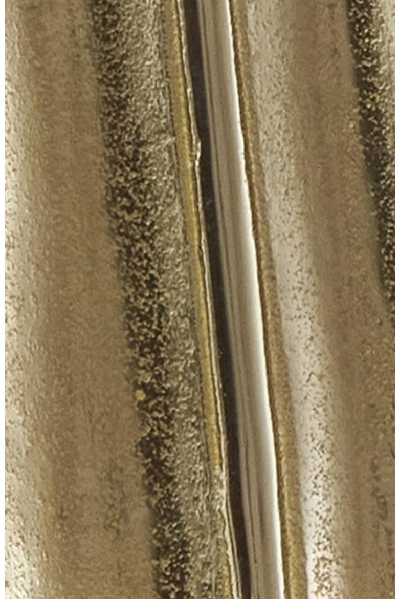 Contemporary Leaf Statue, Alternate, color, GOLD
