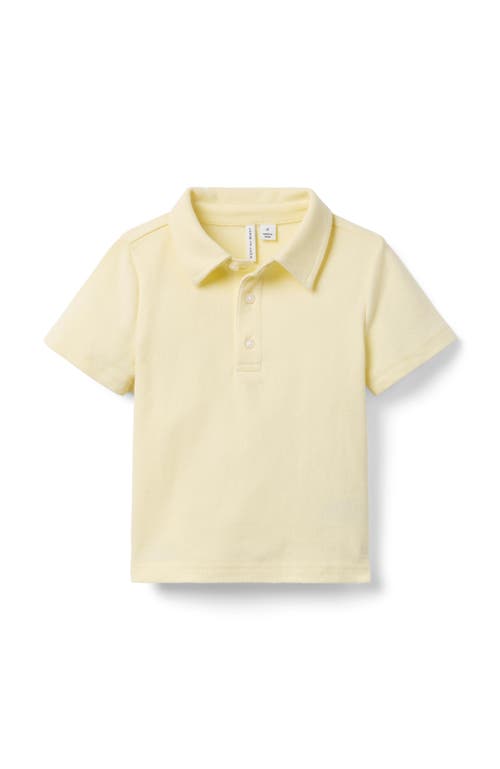 Shop Janie And Jack The Classic Pique Polo In Yellow