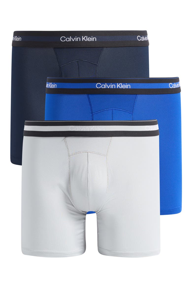 Assorted 3-Pack Icon Active Mesh Boxer Briefs, Main, color, DARK SAPH/COBALT/HARBOR MIST