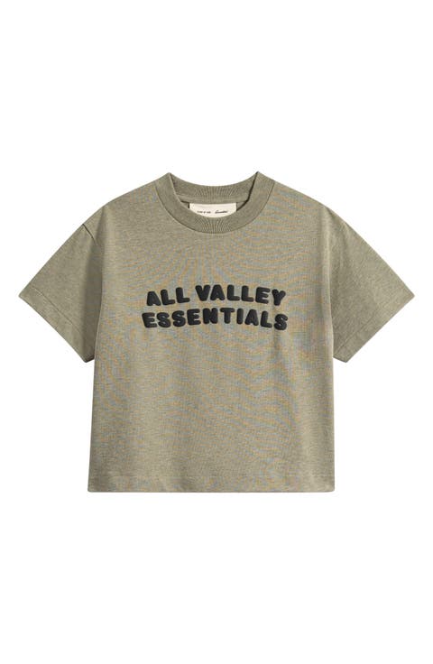 Kids' Merch Boxy Fit Cotton Graphic T-Shirt