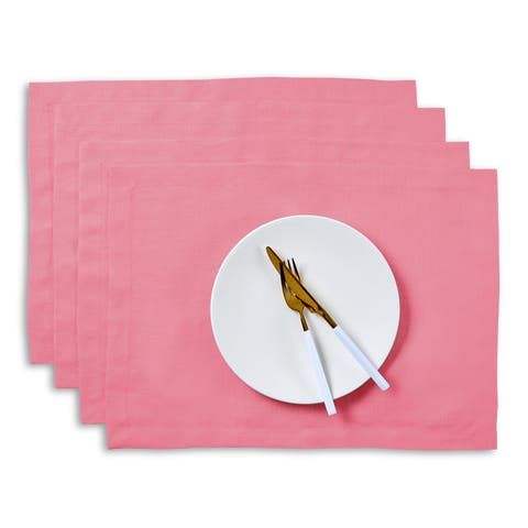 Linen Placemats - Fete, 14" x 19" Inch