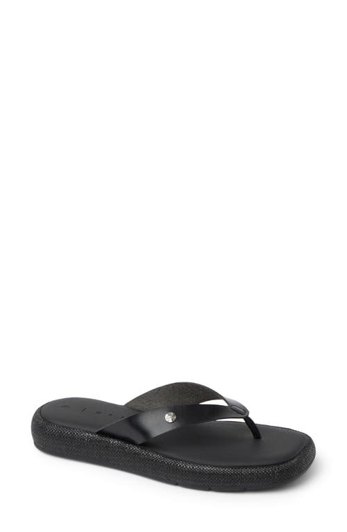 Reef Sunset Low Maya Flip Flop In Black
