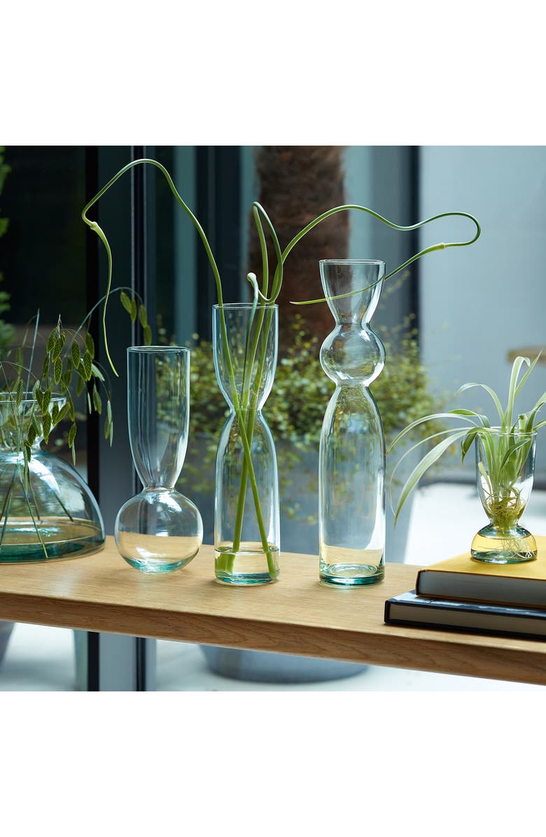 LSA Canopy Set of 3 Vases, Alternate, color, Clear