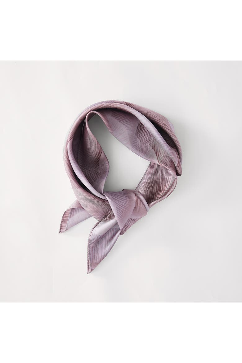 Mycelium Dream Silk Scarf, Alternate, color, Dusty Pink