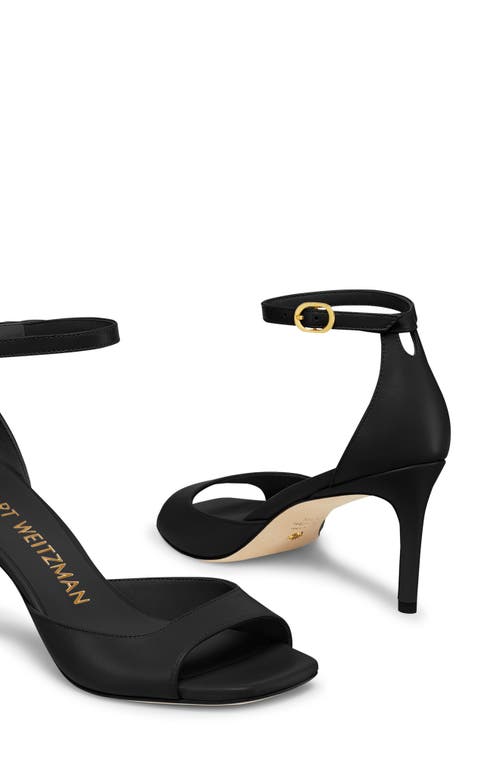 Stuart Weitzman Nudistia 75mm Sandals In Black