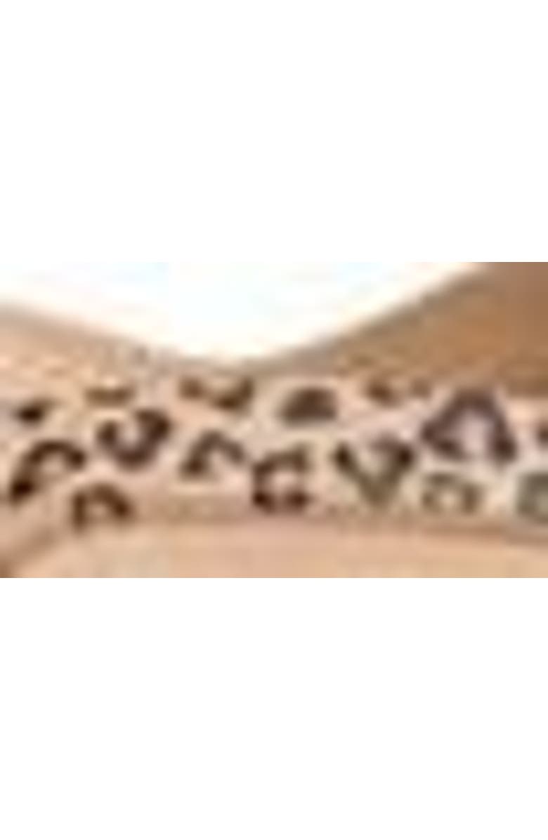 CROCS Kadee II Leopard Flip Flop Sandal, Alternate, color, Lpd/Gld