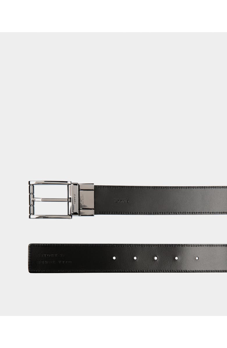 Bally Astory 35mm Reversible And Adjustable Belt In Embossed Calf Leather, Alternate, color,