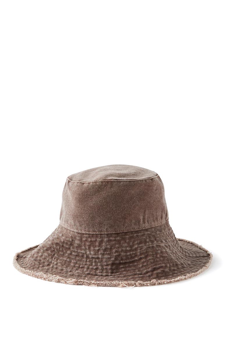 Body Women's Body Canvas Bucket Hat, Alternate, color, Chocolate