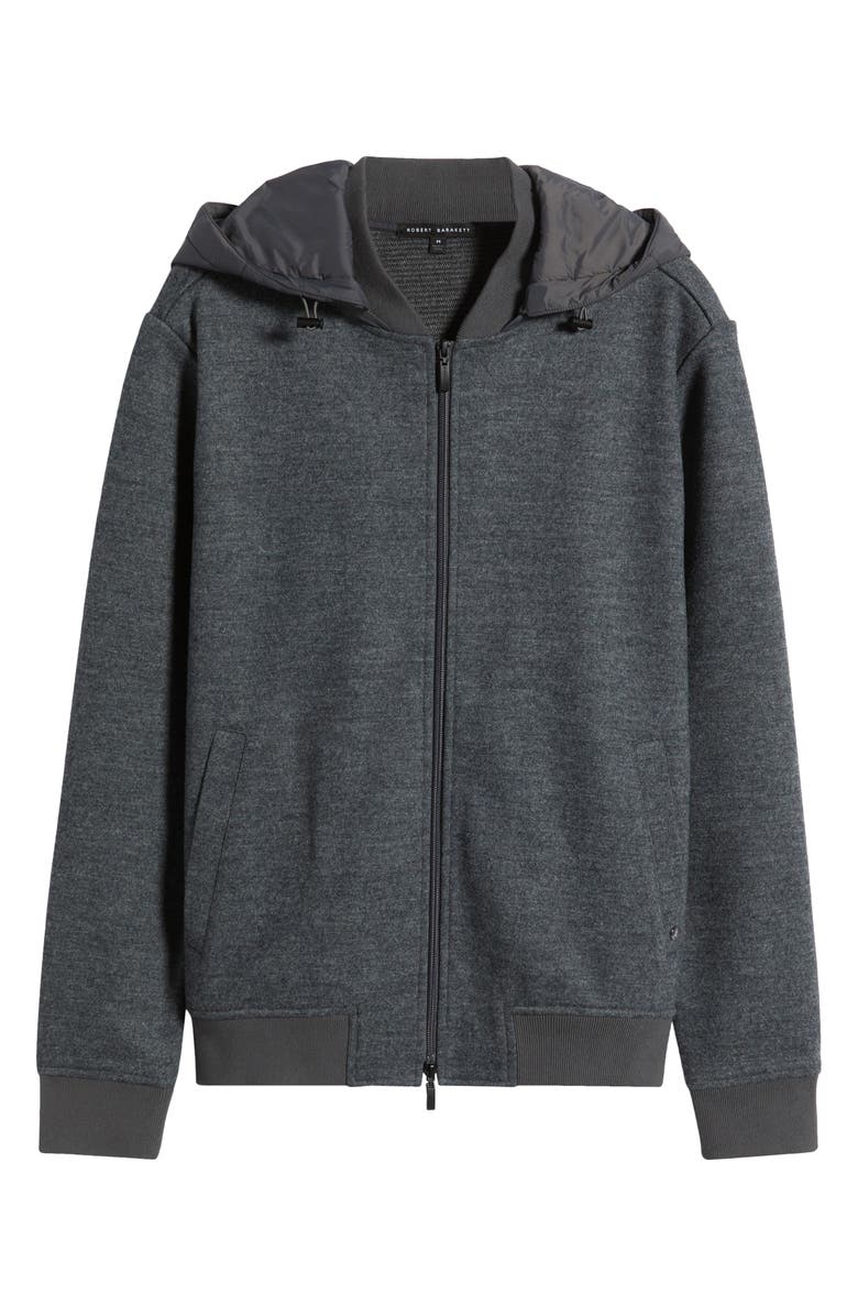 Robert Barakett Laureate BB Hooded Jacket, Alternate, color, Grey