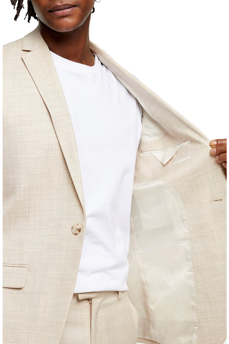 Dax Slim Fit Suit Jacket, Alternate, color, STONE