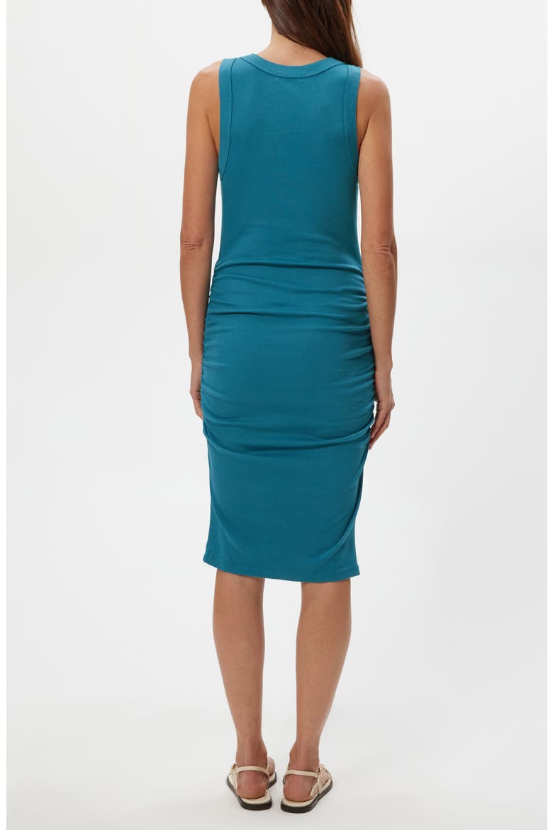 ruched tank bodycon dress Women's Esme Ribbed - Glaze - Size L Sleeveless dress