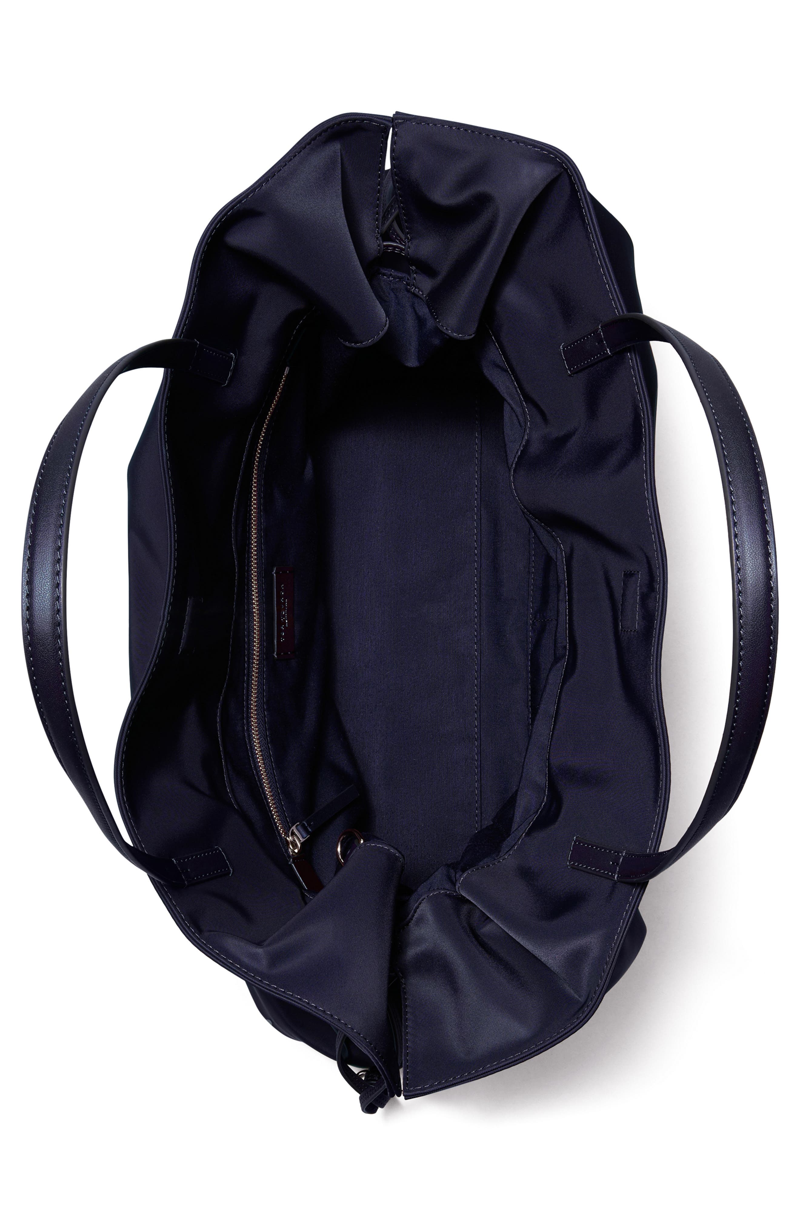 Ella Nylon Drawstring Tote, Alternate, color, NEW NAVY